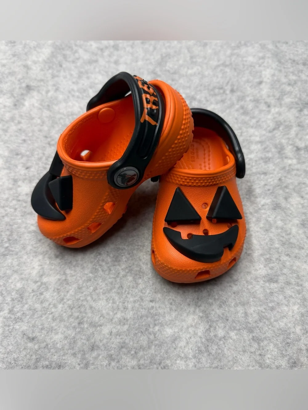 Crocs Classic Jack O Lantern Lights Clog K Kids Preschool Sandal Toddler Size 4